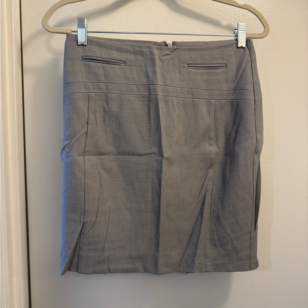 Express Gray Pencil Skirt